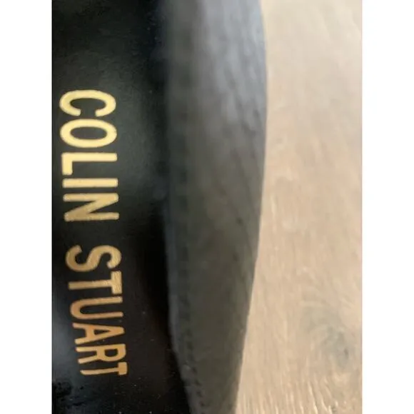 Colin Stuart‎ Heels, Black Croc Pattern, Size 5.5M - Image 3