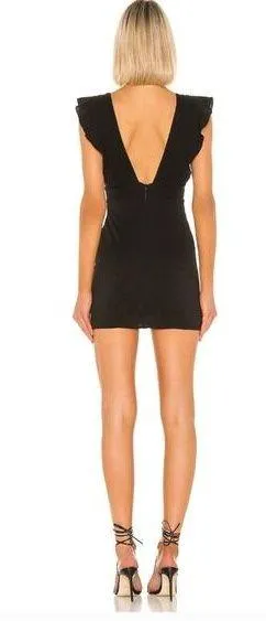 Superdown Harlow Mini Dress in Black Small - Image 2