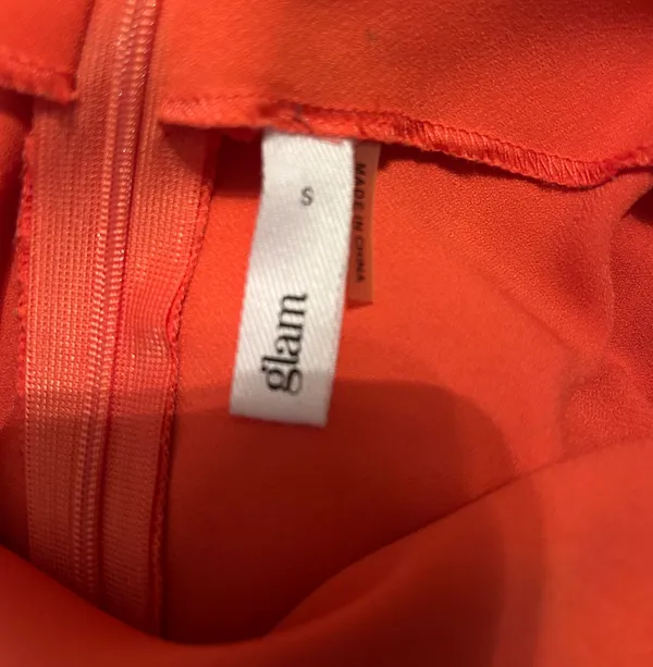 Peach Mini Dress - Image 4
