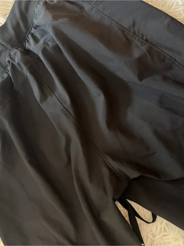 Apana Black Jogger Pants Women’s Medium Lightweight Athletic Zip Pockets - Image 6
