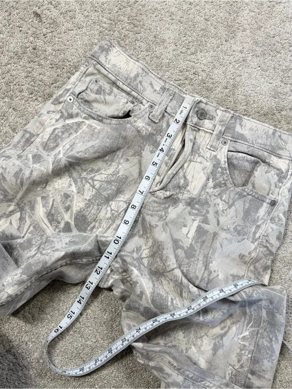 Hollister Women’s Camo Baggy Pants High Rise Skater W28 L30 - Image 10