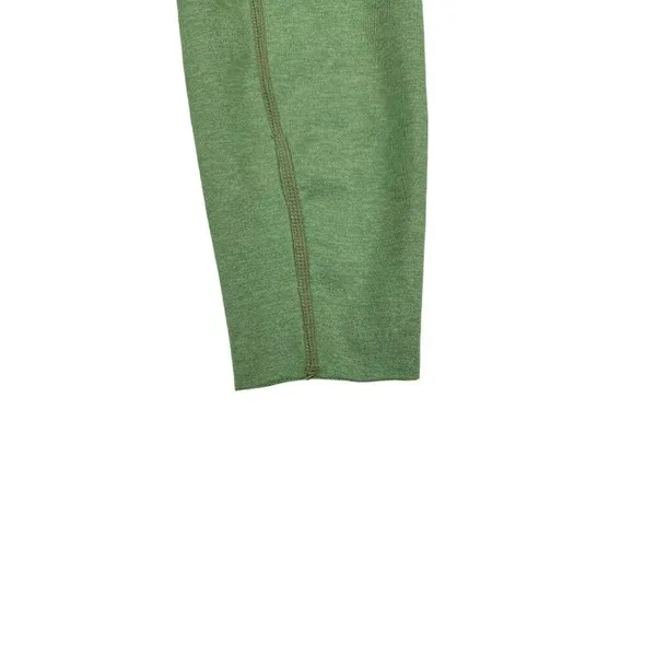 Well Being + Being Well Ashe 7/8 Leggings and Sports Bra in Loden Green Heather - Image 2