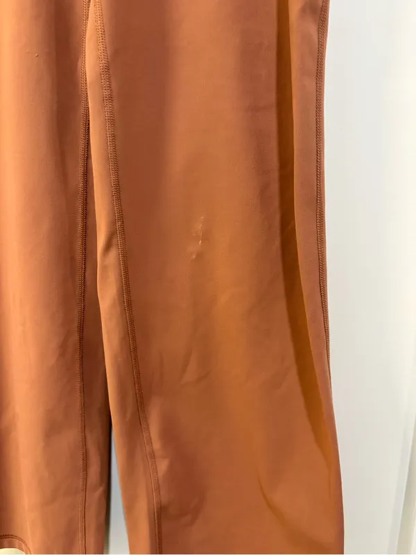 Avalanche Rust Brown Women's Wide-Leg Drawstring Pants Size Medium - Image 3