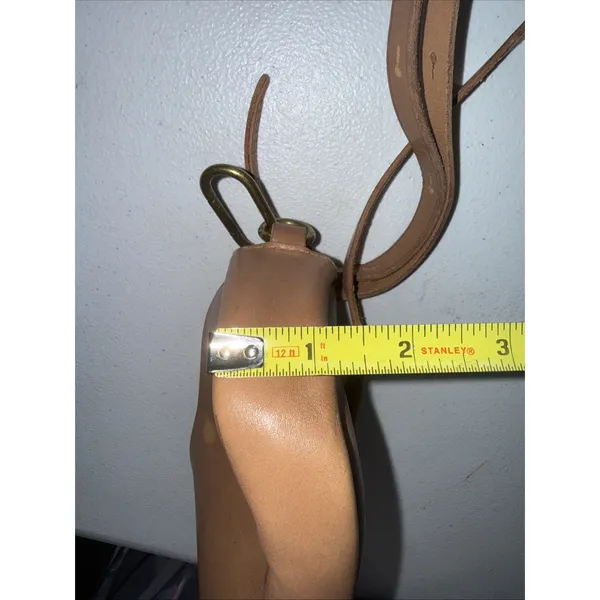 MADEWELL Leather Carabiner Mini Crossbody Shoulder Bag Light Brown - Image 7