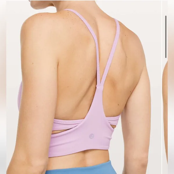 Lululemon Expand Your Limits Bra Nulu Minimal Support In Antoinette Sz 2 - Image 4