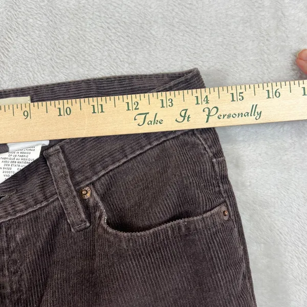 GAP VTG Bootcut Brown Corduroys Mid/High Rise 5 Pocket size 2 - Image 5