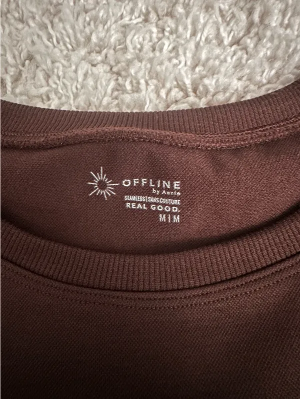 OFFLINE by Aerie Cropped T-Shirt - Image 2