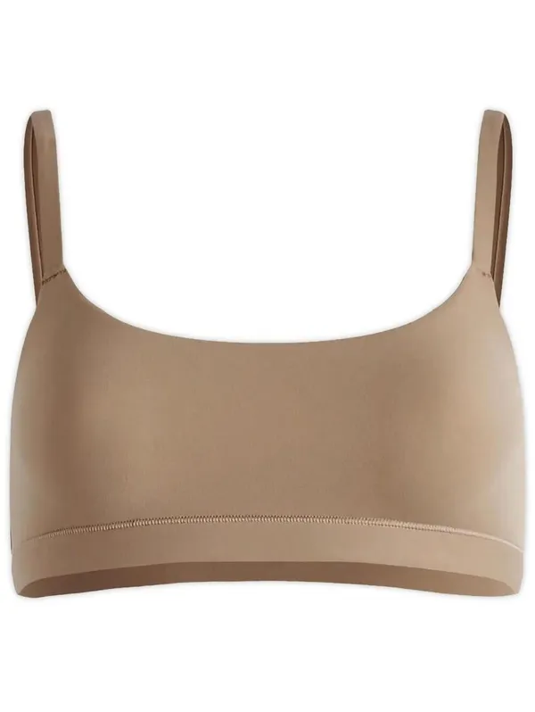 SKIMS Fits Everybody Scoop Bralette Truffle XS Buttery Soft Stretch NWT - Image 2