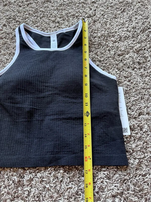 Lululemon Ebb to Street Ribbed RB Tank *Contrast - Image 8