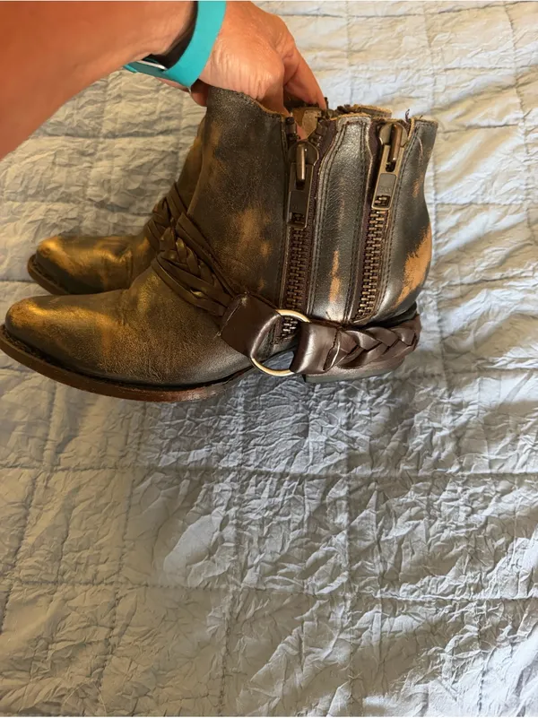 Freebird by Steven Distressed Clash Booties Women’s Size 8 - Image 3