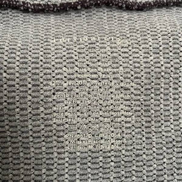 Free People Size XS/S Gray Stretchy Long Sleeve Shirt - Image 3