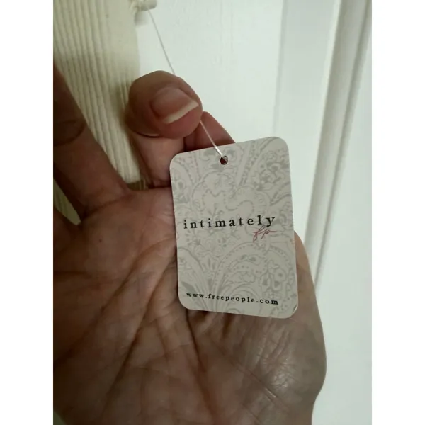 Intimately Free People Dress Womens XS/S Ivory Ribbed Mesh Bodycon Mini‎ FT1202 - Image 5