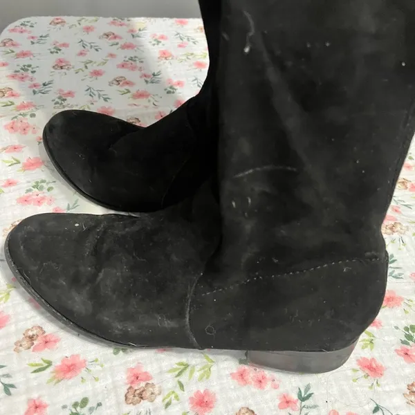 Black Women's thigh High Boots Size 8.5 - Image 6