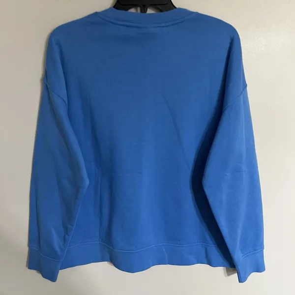 Disney Lilo & Stitch Dancing Stitch‎ Crew Neck Sweatshirt Size Medium Blue - Image 10