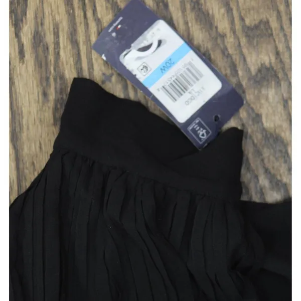 NWT Tommy Hilfiger Womens Plus Scuba Crepe Cocktail and Party Dress Black 20W - Image 6