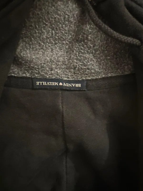 Brandy Melville black oversized christy hoodie - Image 3