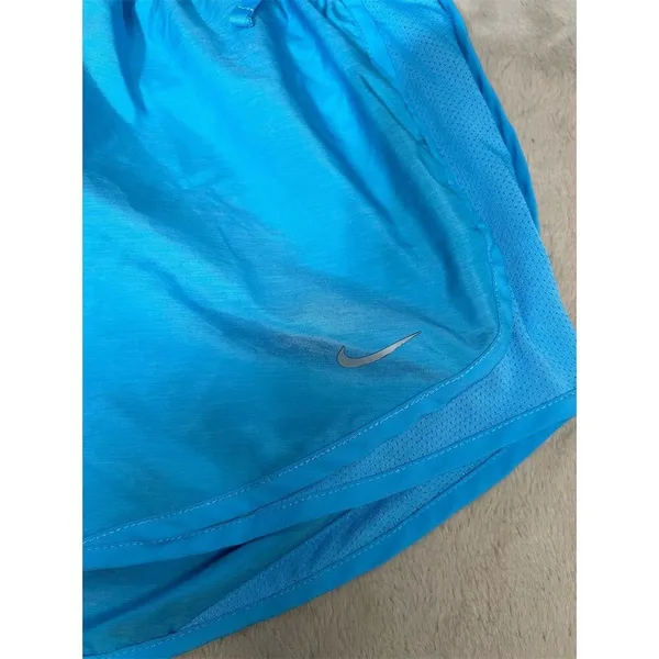 Nike Women's Dri-FIT Tempo Running Shorts Blue Size L Athletic - Image 2