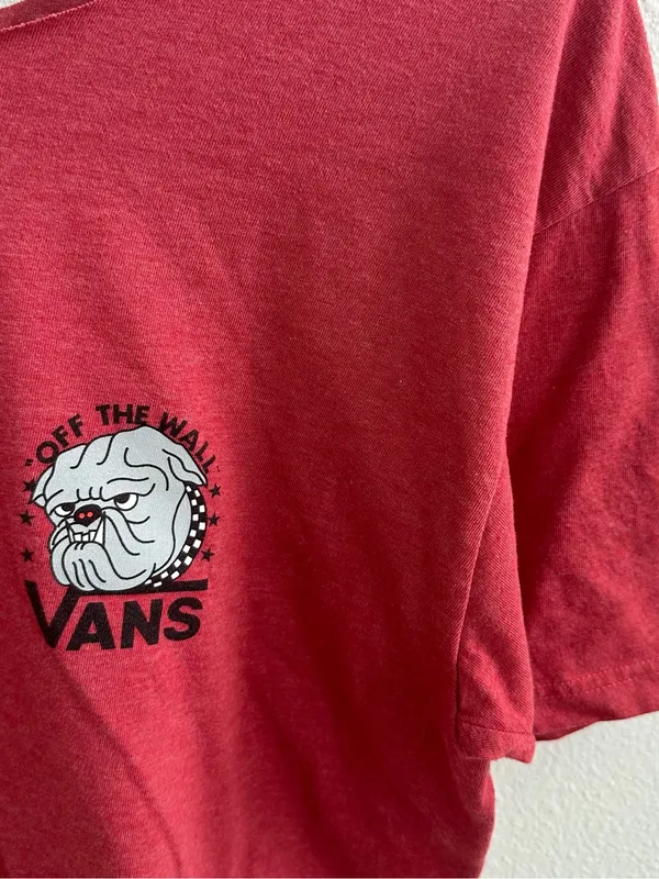 Vans Bulldog off the shoulder cropped top - Image 4