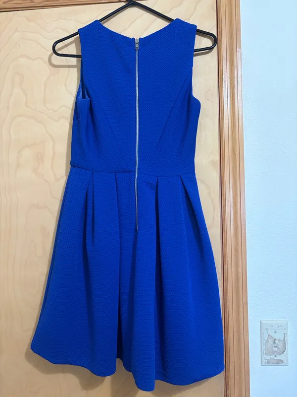 Sugar & L!ps Blue Midi Dress - Image 2
