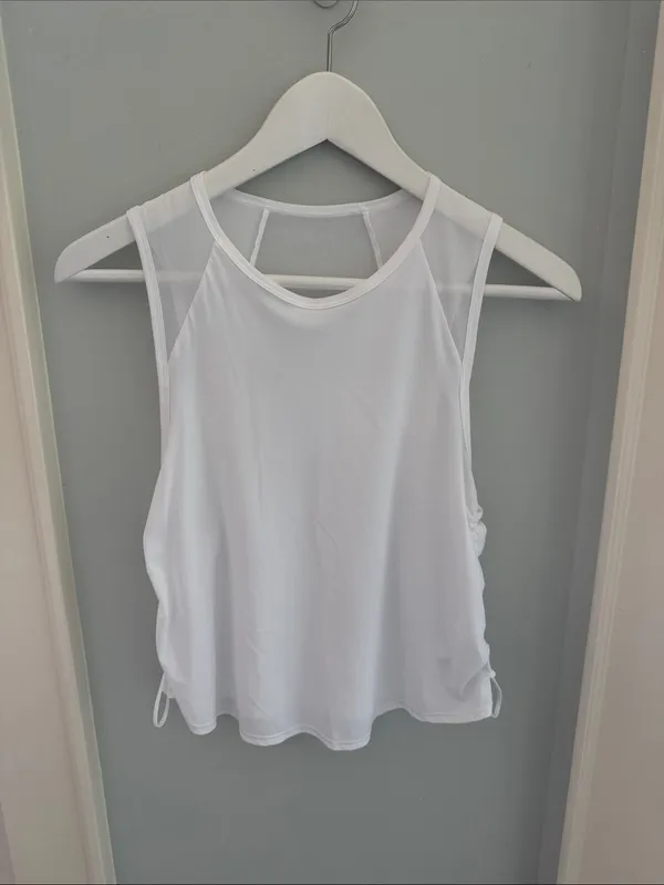 Lululemon Sculpt Cropped Tank Top *Cinch - Image 4