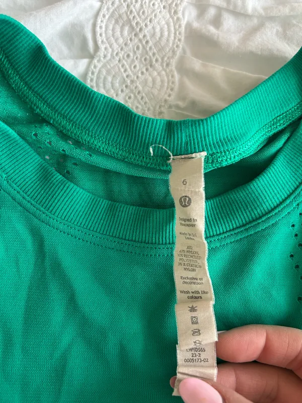 Lululemon green tank top - Image 4