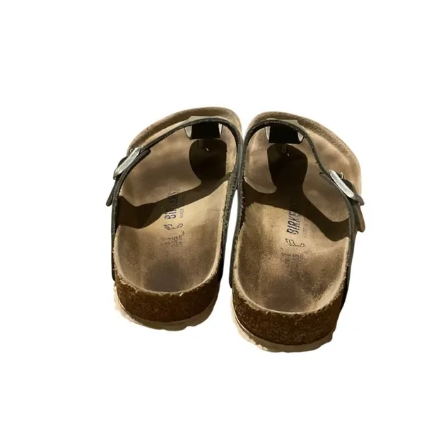 Birkenstock Gizeh Silver Sandals Women’s Sz. 41 (10-10.5) - Image 3