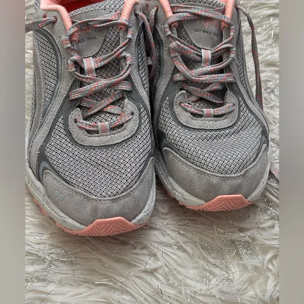 Ryka Sky Walk Trail Women's Gray and‎ Pink Paloma Sneakers Size US 7.5M - Image 8