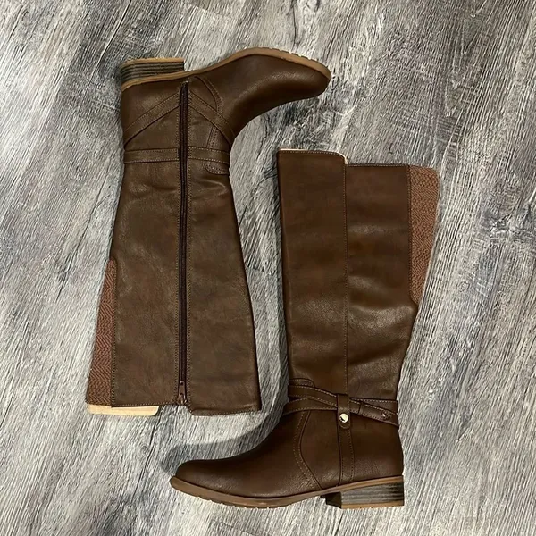 Life Stride NWOB XTrovert Riding Boot brown tall boot - 7.5 w ($100) - Image 8