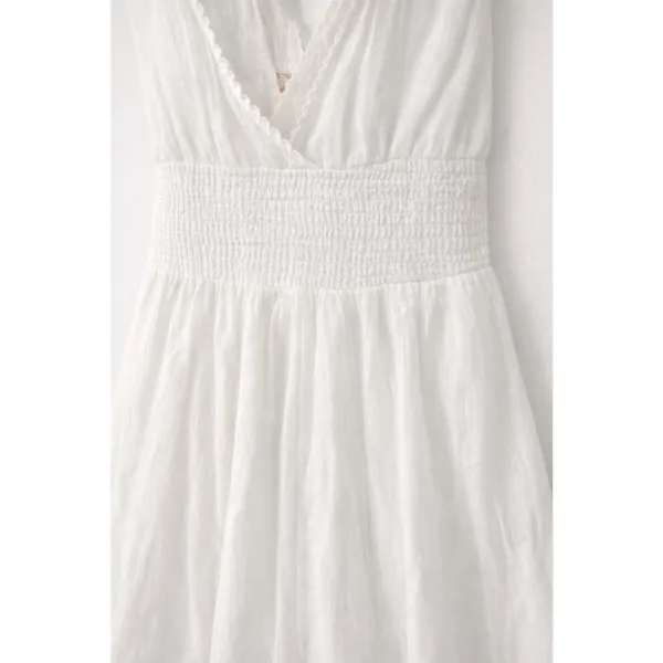 Maeve by Anthropologie‎ White Gauze Dress – Size Small - Image 6