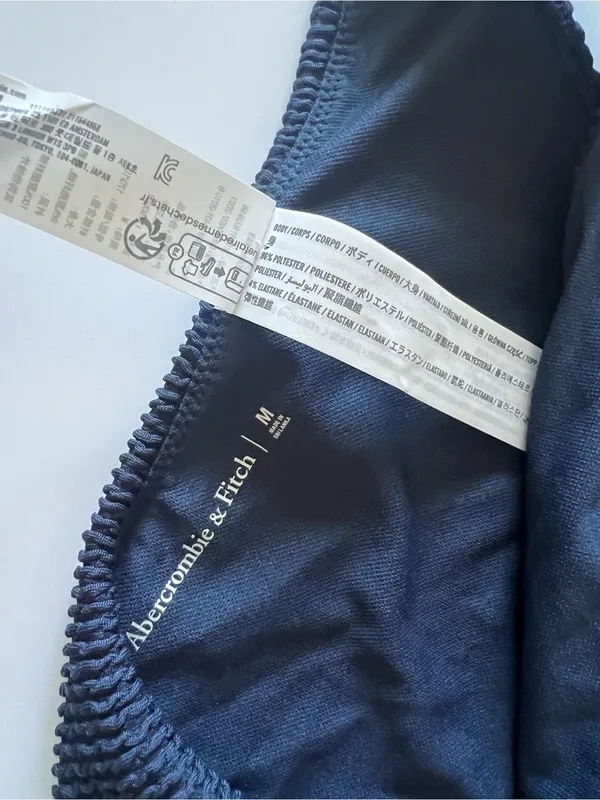 {Abercrombie & Fitch} Brand New Mid Rise High Leg Bikini Bottoms - Image 3