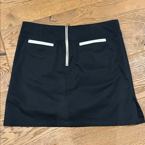 Fairway fox Elegant Blue‎ Mini Skirt with Zipper Accent built in shorts golf 6 - Image 2