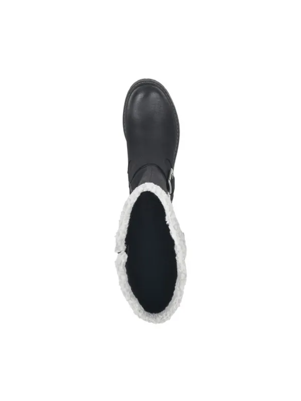 NWT Cliffs By White Mountain Merritt Tall Shaft Boot Black / Fabric 8.5M - Image 4