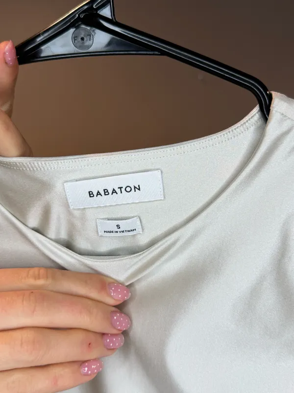 Babaton Aritzia Silk Shirt - Image 3
