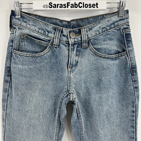 John Galt Brandy Melville Flare Jeans‎ Low Rise Light Wash Women's Size Small - Image 2
