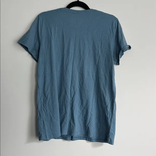 Under Armour Blue Short Sleeve Logo Tee Size L - Image 5
