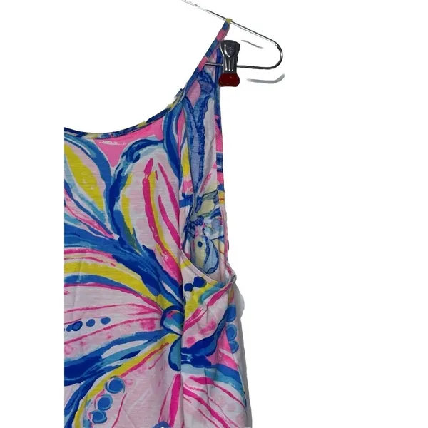 Lilly Pulitzer Women's Dress Margot‎ Swing In Blue Peri Pinch Pinch Tassel Small - Image 2