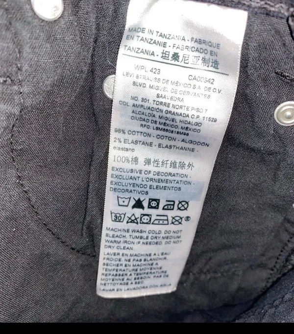 Jeans Blue Size 8 - Image 5