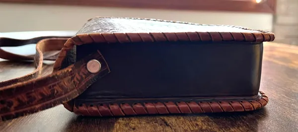 Moroccan | Artisan handmade crossbody purse - Image 4