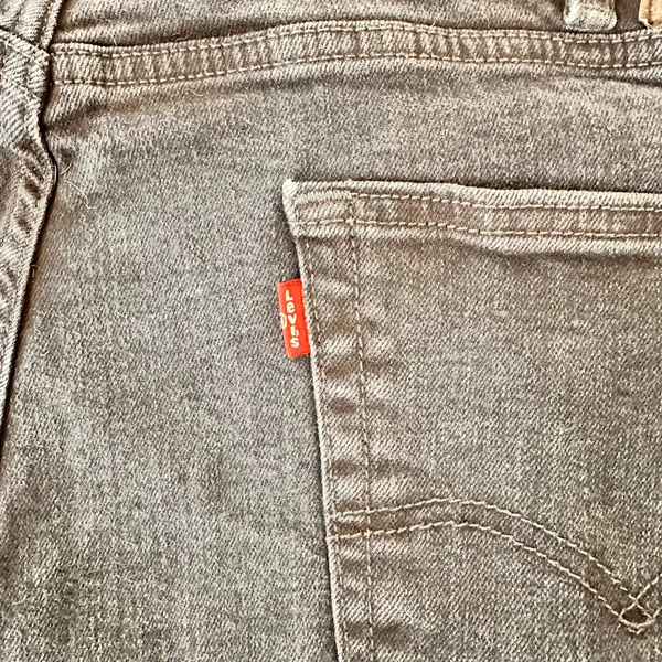 Levi's 505 Men's Jeans Size 40/32 Dark Blue Wash Straight Leg Cotton Classic - Image 5