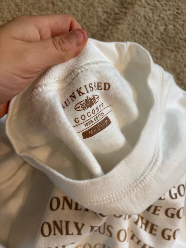 Sunkissed coconut sweatshirt White Size M - Image 2
