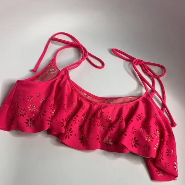 Victoria’s Secret PINK‎ hot pink bikini top size medium - Image 9
