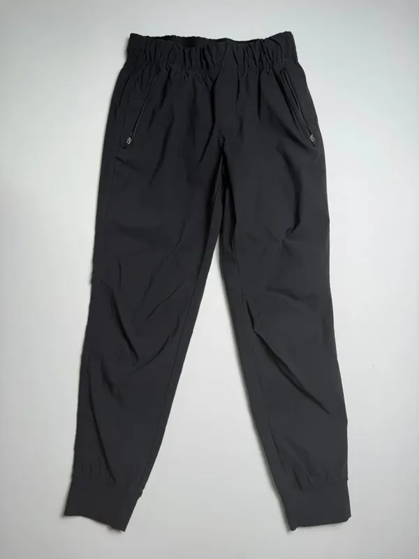 Eddie Bauer Women's Black Active Outdoor Hiking Jogger Pants Zipper Pockets - Image 4