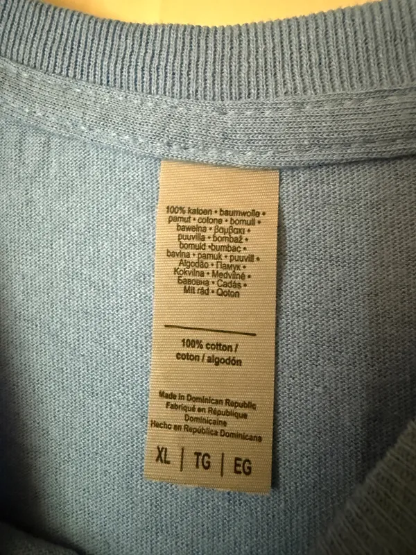 Jesus Loves You Gildan Tee blue - Image 3