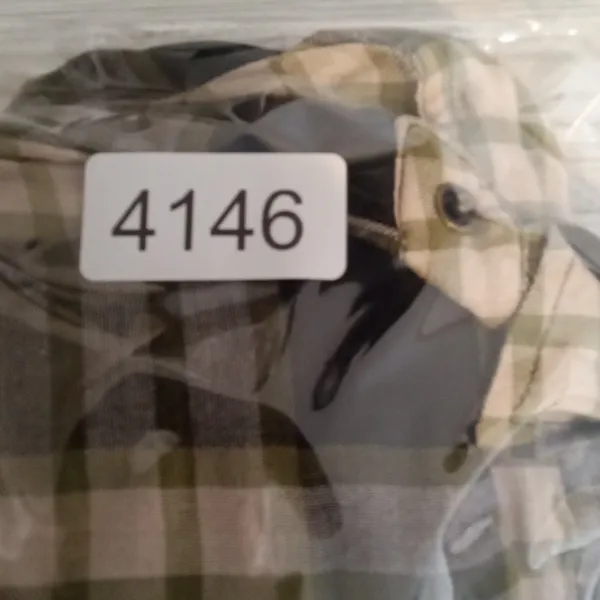 We The Free Beige and Black Utility Boho with Plaid Pattern and Cinched Waist - Image 10
