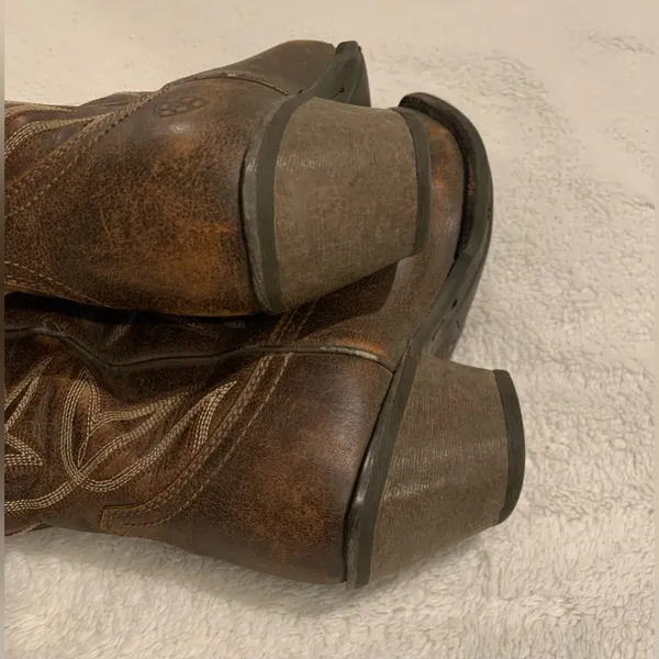 Ariat Women’s Sheridan Western Boots Leather Vintage Bomber Cowboy - Size 5.5 - Image 7