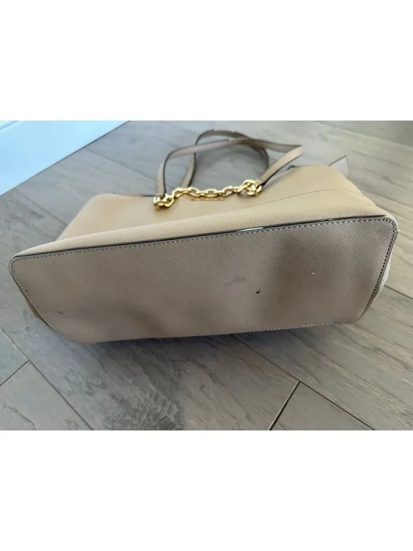 Michael Kors Tan Leather Jet Set Chain Tote Bag - Image 13