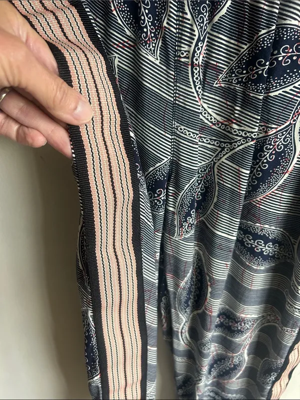 Anthropologie Heihei Lourinha Blue Jogger Pants Size Small - Image 8