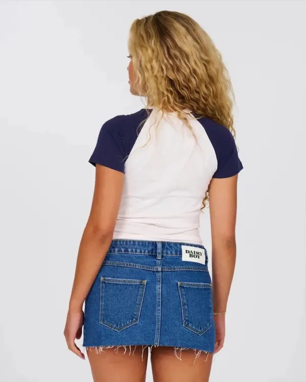 Dairy Boy Jean Skirt - Image 2