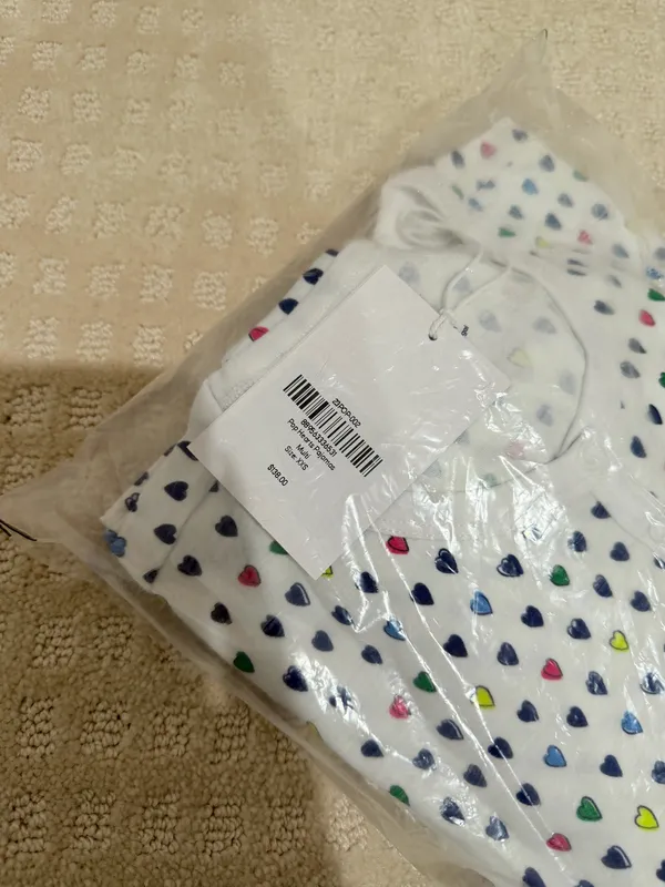 Roller Rabbit Long Sleeve Disco Hearts Pajamas - Image 2