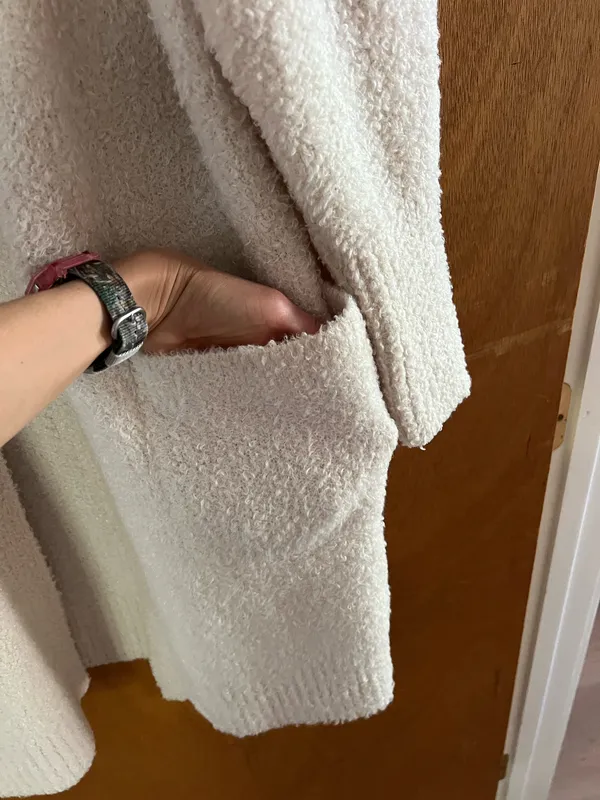 Express cozy Sherpa oversized cardigan - Image 7